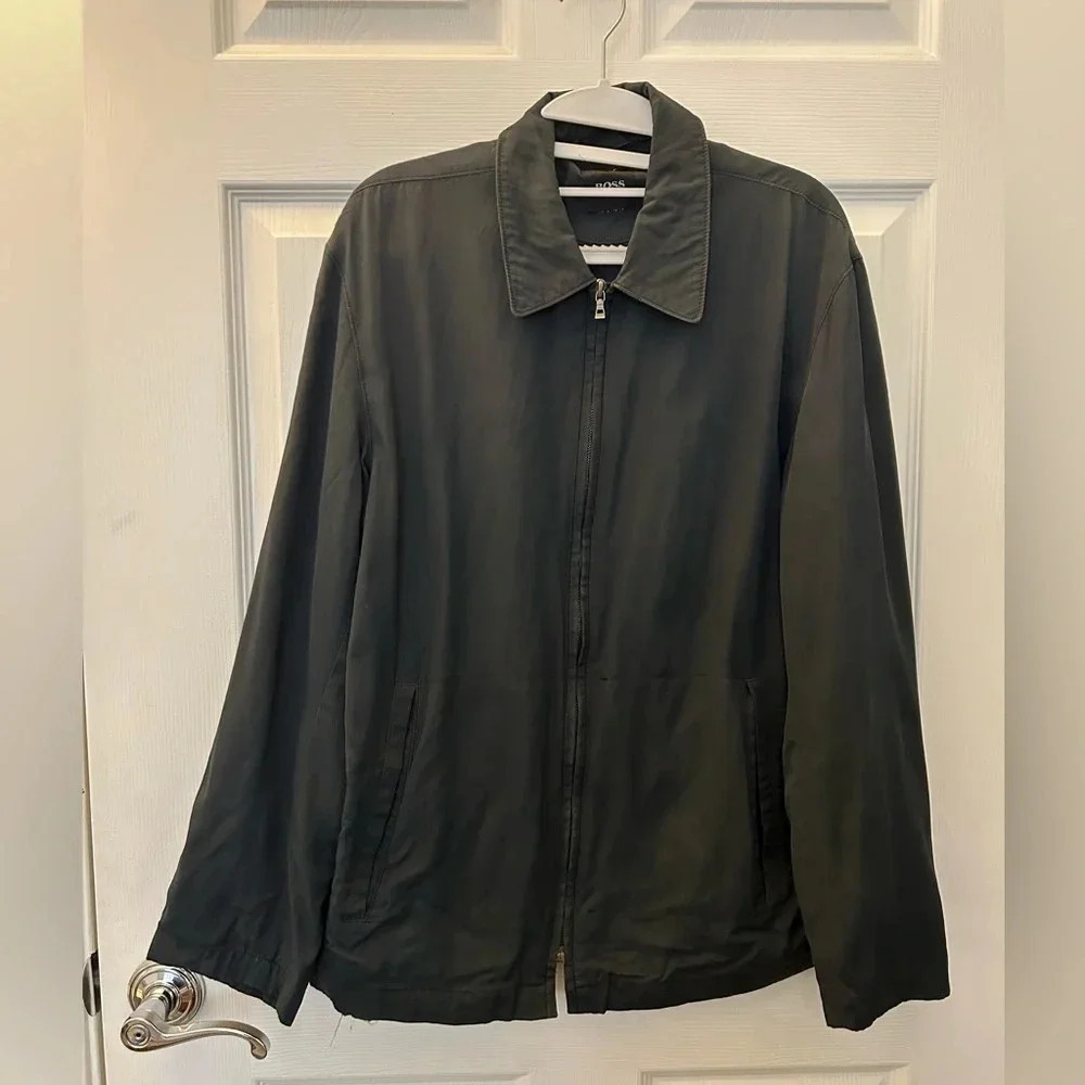 ! HUGO Boss Men’s navy blue Jacket sz L